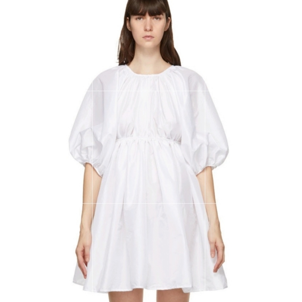 Cecilie Bahnsen White Ava Dress Size 4